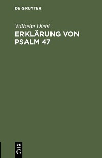 Cover Erklärung von Psalm 47