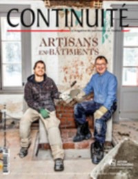 Cover Continuité. No. 144, Printemps 2015