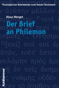 Cover Der Brief an Philemon