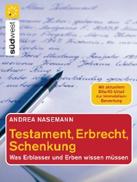 Cover Testament, Erbrecht, Schenkung