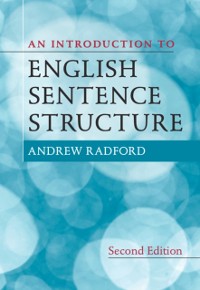 Cover Introduction to English Sentence Structure