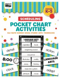 Cover Scheduling Pocket Chart Activities