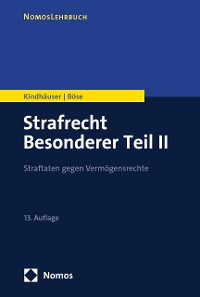 Cover Strafrecht Besonderer Teil II