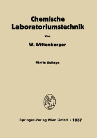 Cover Chemische Laboratoriumstechnik