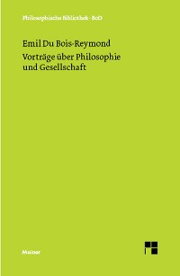 Cover Vorträge über Philosophie und Gesellschaft