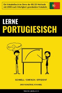 Cover Lerne Portugiesisch - Schnell / Einfach / Effizient