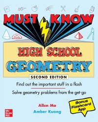 Cover Must Know High School Geometry, Second Edition