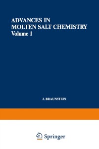 Cover Advances in Molten Salt Chemistry