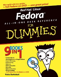 Cover Red Hat Linux Fedora All-in-One Desk Reference For Dummies