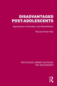 Cover Disadvantaged Post-Adolescents