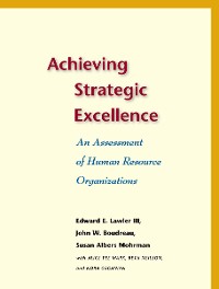 Cover Achieving Strategic Excellence