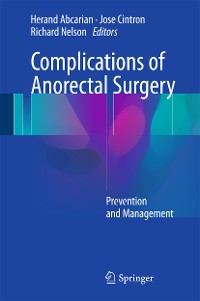 Cover Complications of Anorectal Surgery
