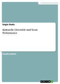 Cover Kulturelle Diversität und Team Performance