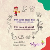 Cover Evîn ajalan boyax dike û KURDÎ(Kurmancî) - Îtalî fêr dibe