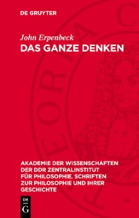 Cover Das Ganze denken