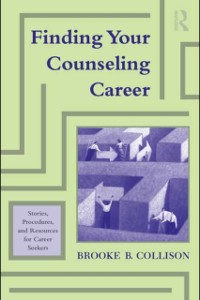 Cover Finding Your Counseling Career