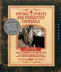 Cover Vintage Spirits and Forgotten Cocktails