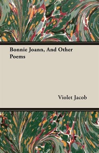 Cover Bonnie Joann, And Other Poems