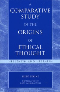 Cover Comparative Study of the Origins of Ethical Thought