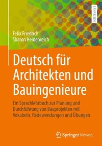 Cover Deutsch für Architekten und Bauingenieure