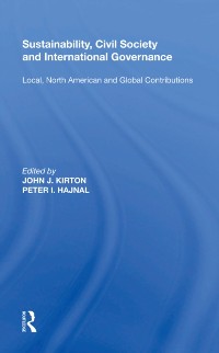 Cover Sustainability, Civil Society and International Governance