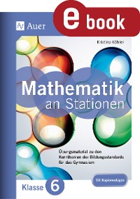 Cover Mathe an Stationen 6 Gymnasium