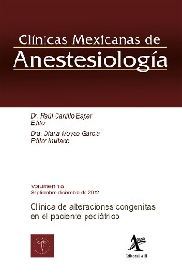 Cover Clínica de alteraciones congénitas en el paciente pediátrico CMA Vol. 18