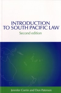 Cover Introduction to South Pacific Law