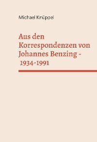 Cover Aus den Korrespondenzen von Johannes Benzing 1934-1991