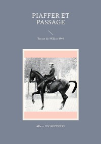 Cover Piaffer et passage