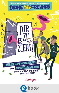 Cover Tür zu, es zieht! 1. Hausenheim Hood News und Kinderlalaland