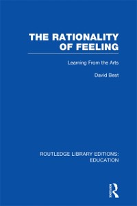 Cover The Rationality of Feeling (RLE Edu K)