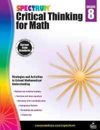 Cover Spectrum Critical Thinking for Math, Grade 8