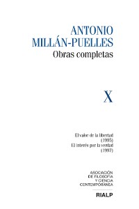 Cover Millán-Puelles Vol. X Obras Completas