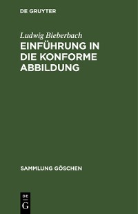 Cover Einführung in die konforme Abbildung