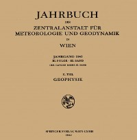 Cover Jahrbuch der Zentralanstalt fur Meteorologie und Geodynamik in Wien