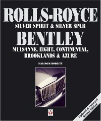 Cover Rolls-Royce Silver Spirit & Silver Spur, Bentley Mulsanne, Eight, Continental, Brooklands & Azure