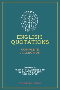 Cover English Quotations Complete Collection: Volume III