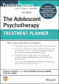 Cover The Adolescent Psychotherapy Treatment Planner