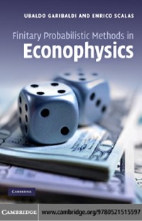 Cover Finitary Probabilistic Methods in Econophysics