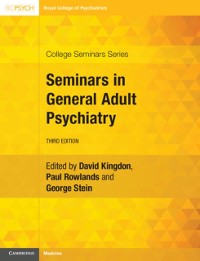 Cover Seminars in General Adult Psychiatry
