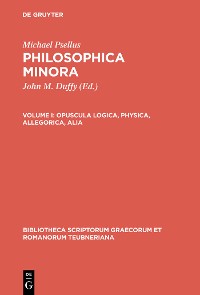 Cover Opuscula logica, physica, allegorica, alia