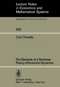 Cover Elements of a Nonlinear Theory of Economic Dynamics