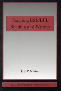 Cover Teaching ESL/EFL Reading and Writing