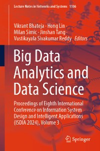 Cover Big Data Analytics and Data Science