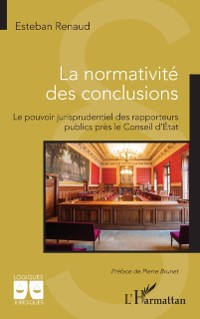 Cover La normativite des conclusions