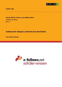 Cover Anderswelt. Religion und Seele bei den Kelten