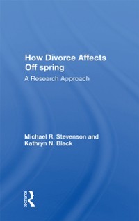 Cover How Divorce Affects Offspring