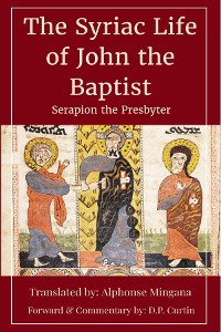 Cover Syriac Life of John the Baptist