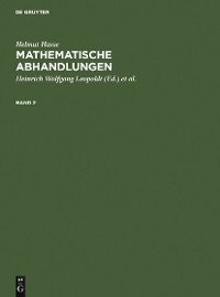 Cover Helmut Hasse: Mathematische Abhandlungen. 2